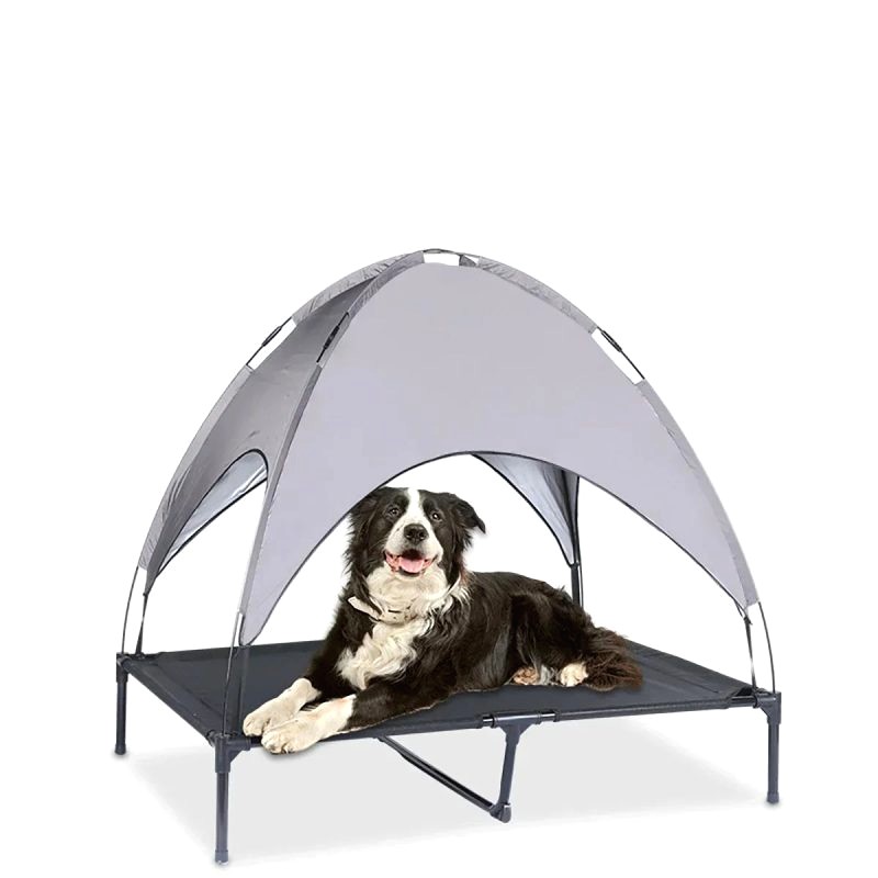 Lit Pour Chien Avec Pare Soleil 2