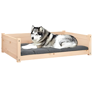 Lit Pour Chien En Bois 14