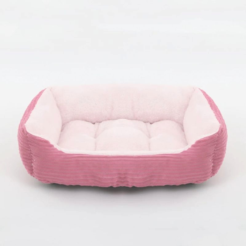 Lit Pour Chien Rose 6
